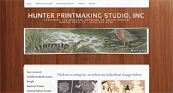 Desktop Screenshot of hunterprintmaking.com